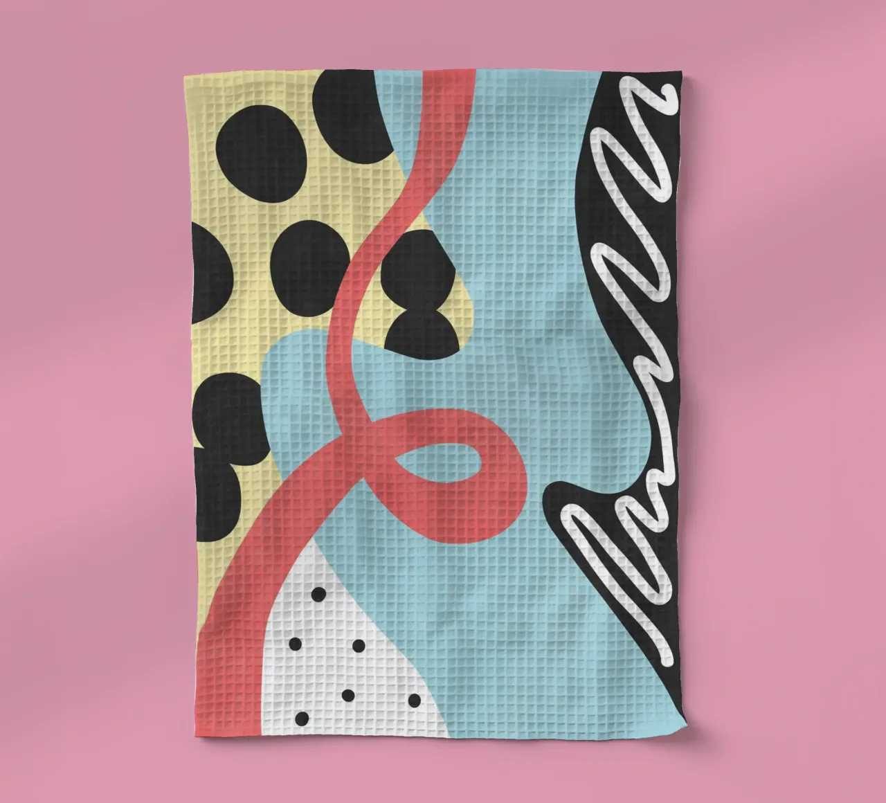 Waves 28 Geschirrtuch von amini54