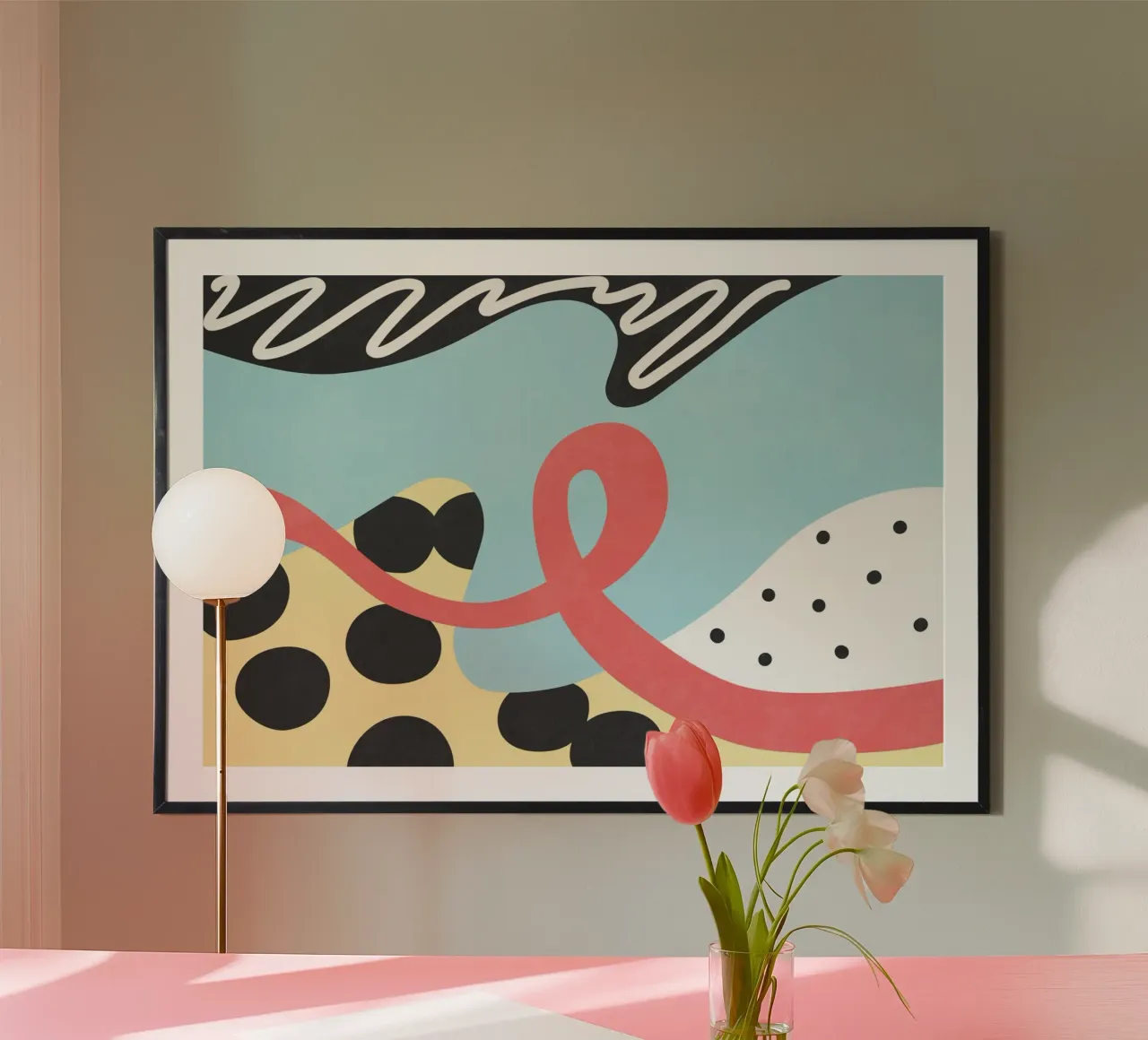 Golven 28 poster van amini54