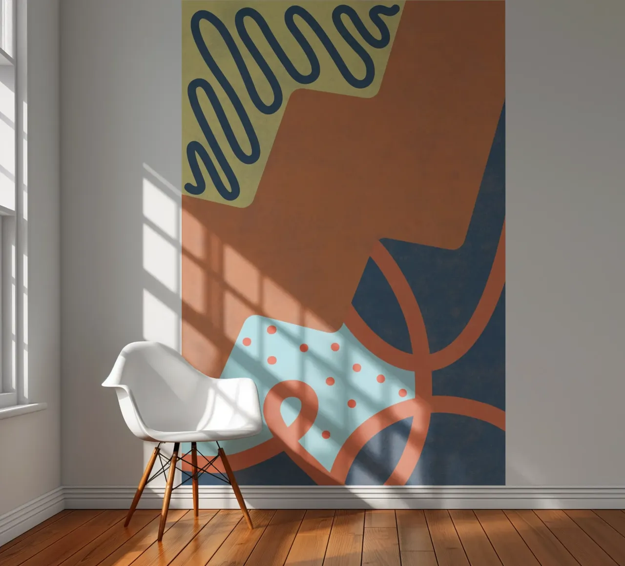 Golven 29 fotobehang van amini54