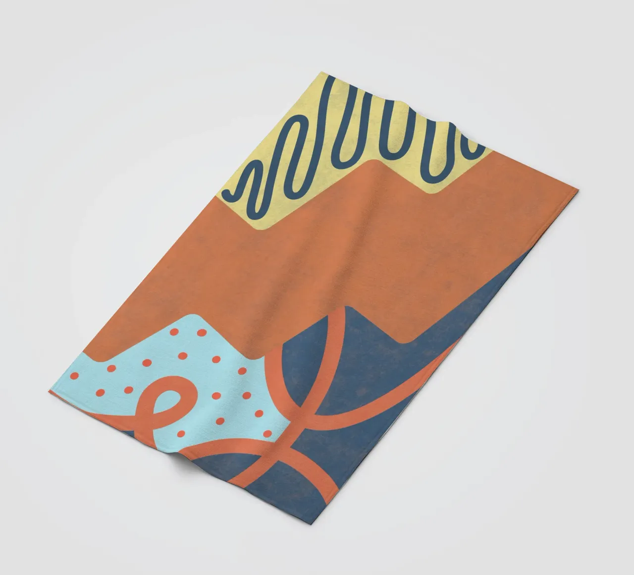 Golven 29 fleecedeken van amini54