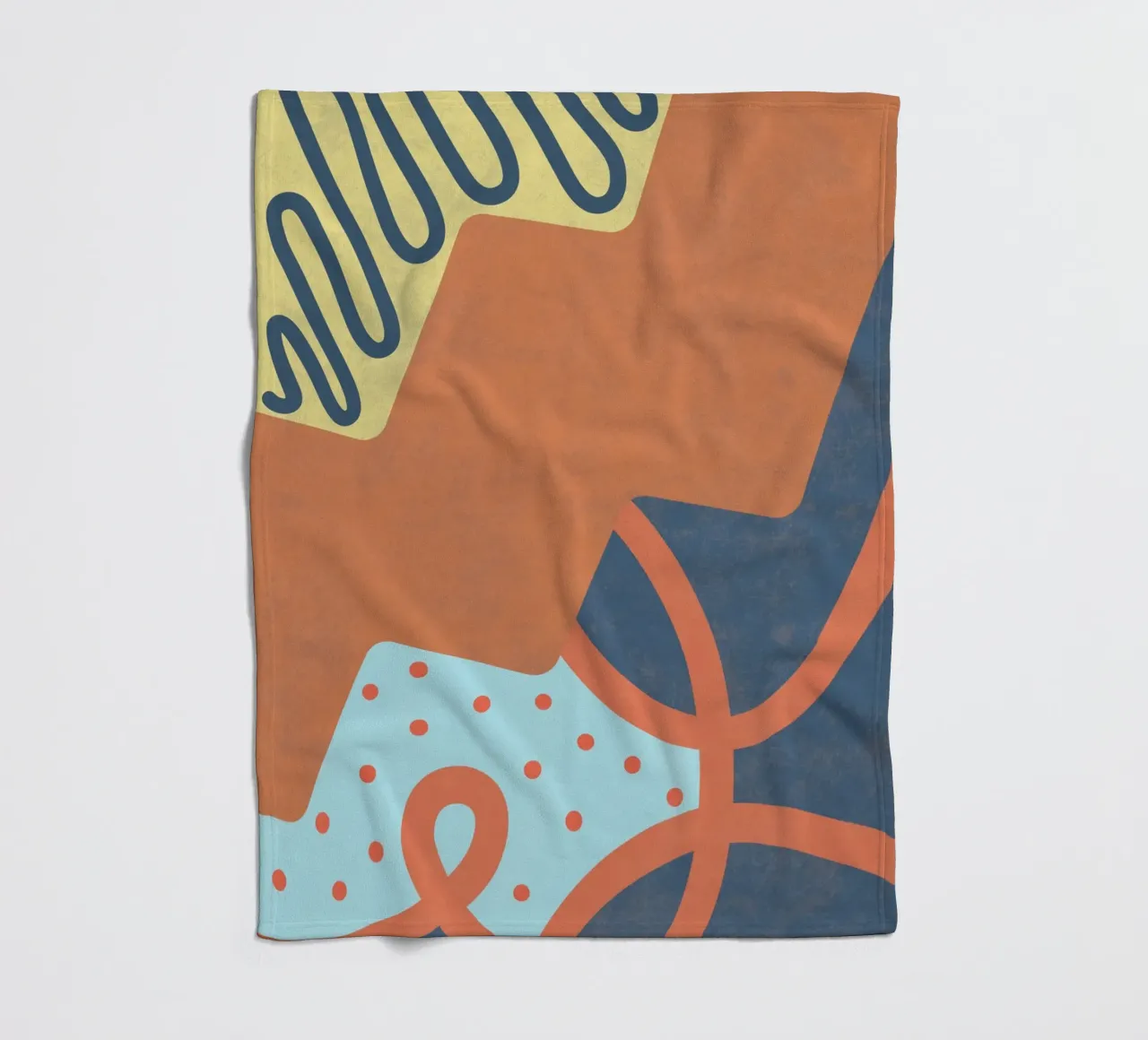 Golven 29 fleecedeken van amini54