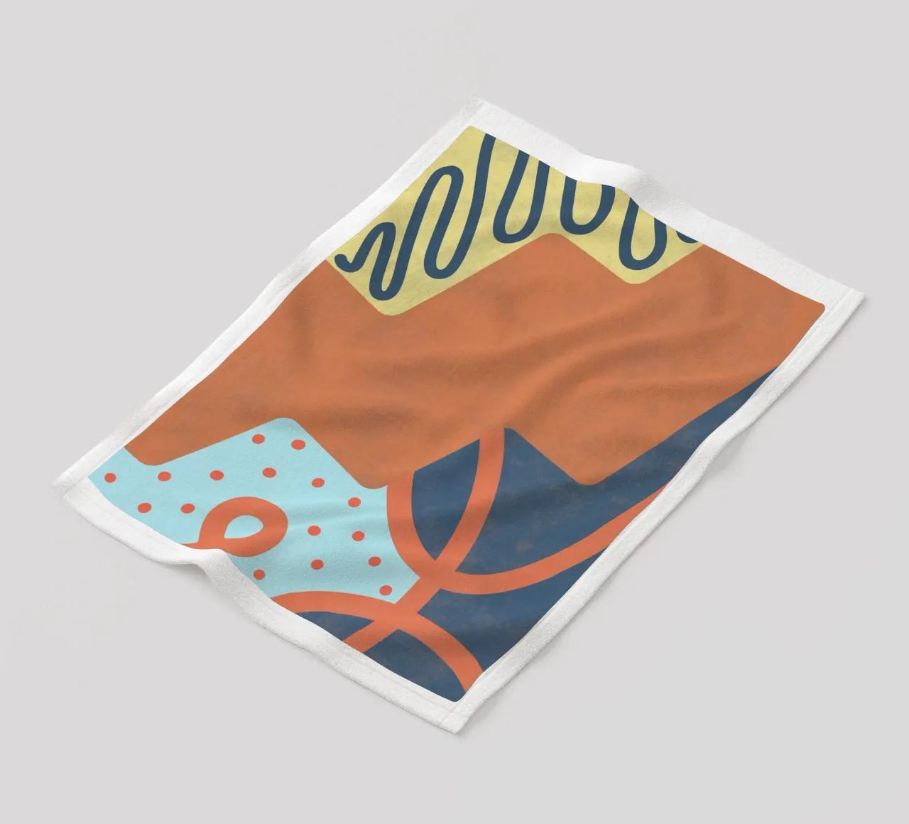 Golven 29 fleecedeken van amini54