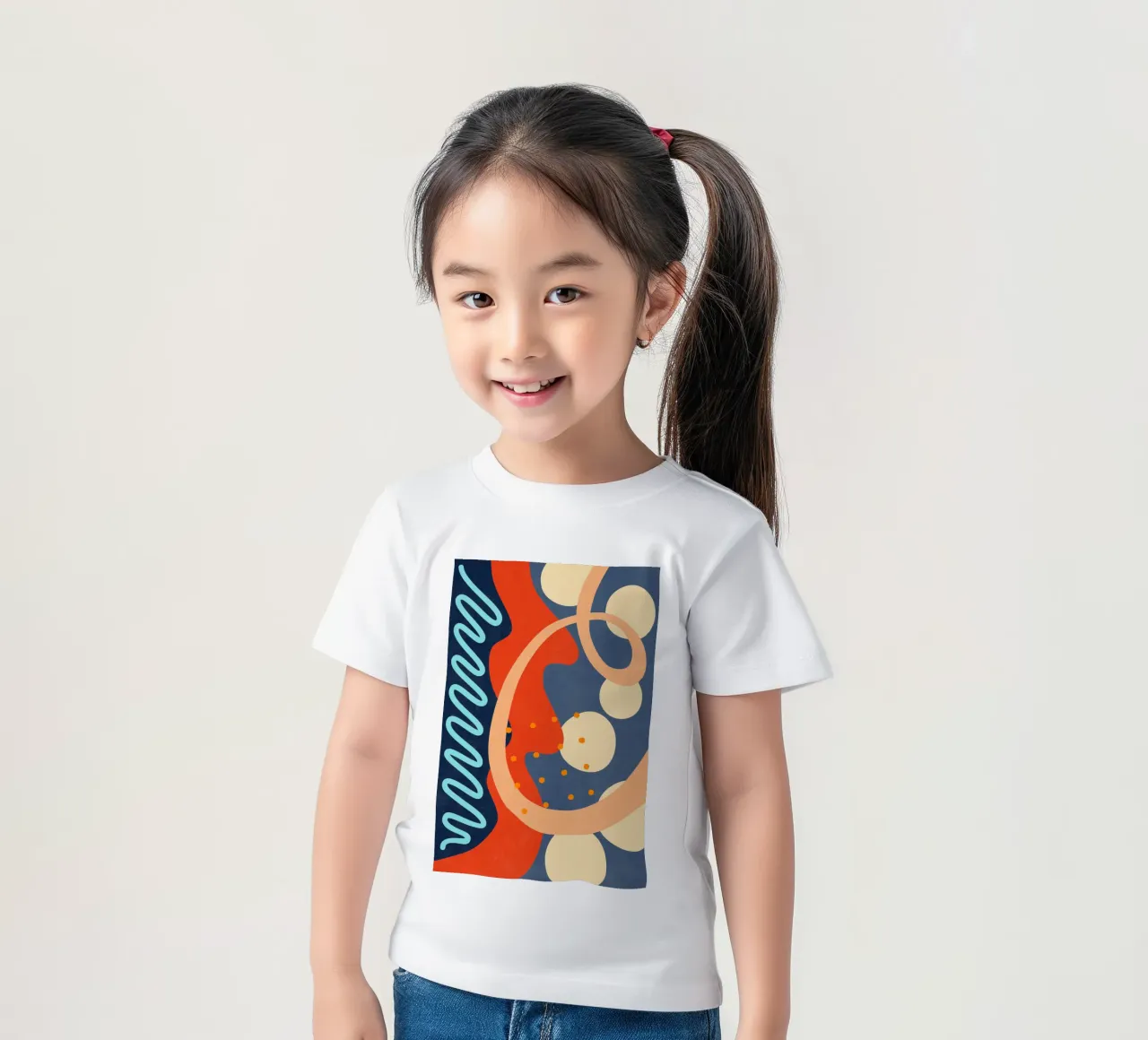Onde 30 t-shirt bambini da amini54