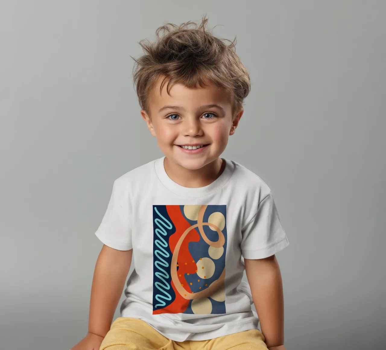 Onde 30 t-shirt bambini da amini54