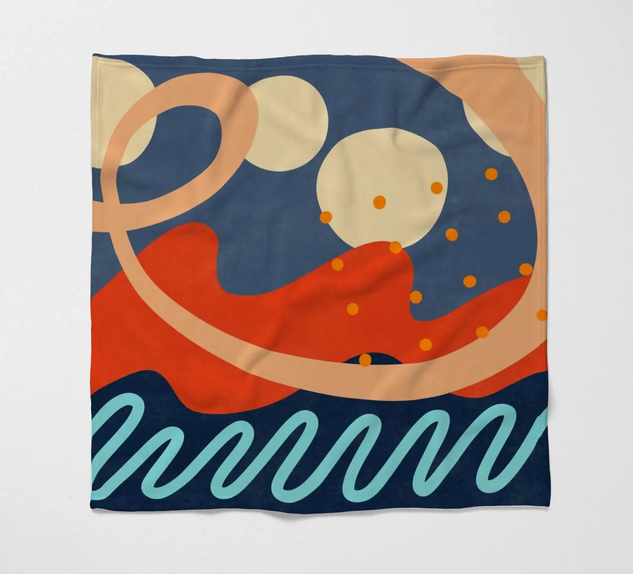 Waves 30 Fleecedecke von amini54