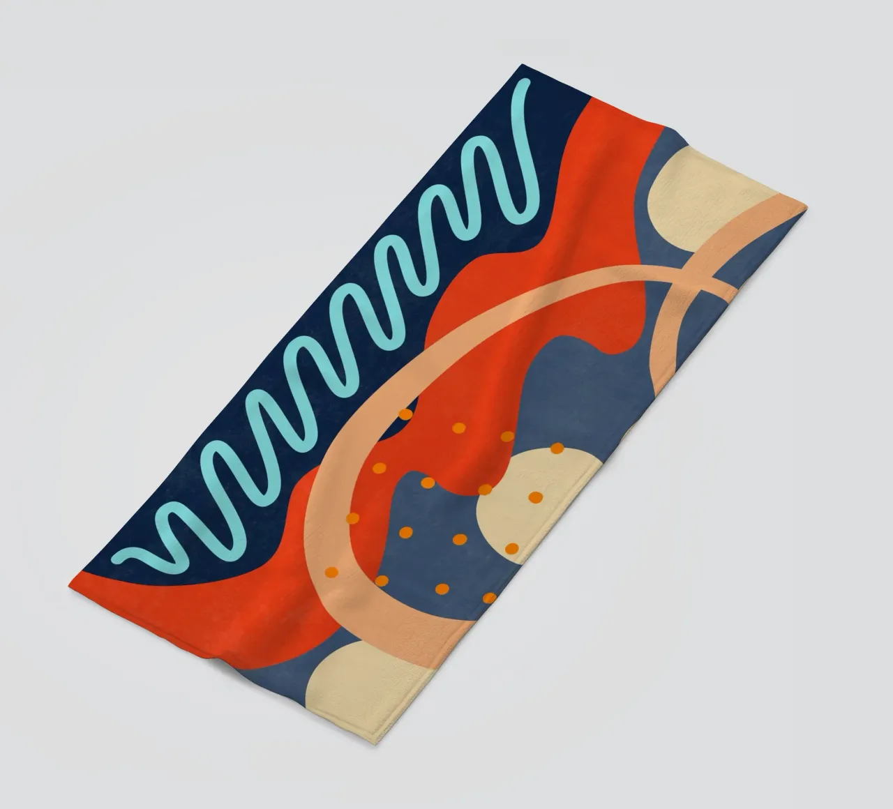 Waves 30 beach towel by amini54