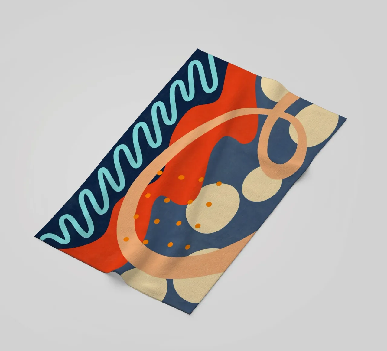 Waves 30 beach towel by amini54