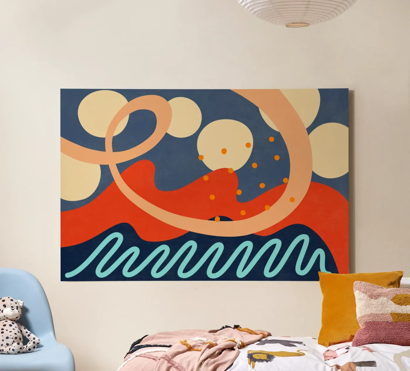 Waves 30 canvas by amini54