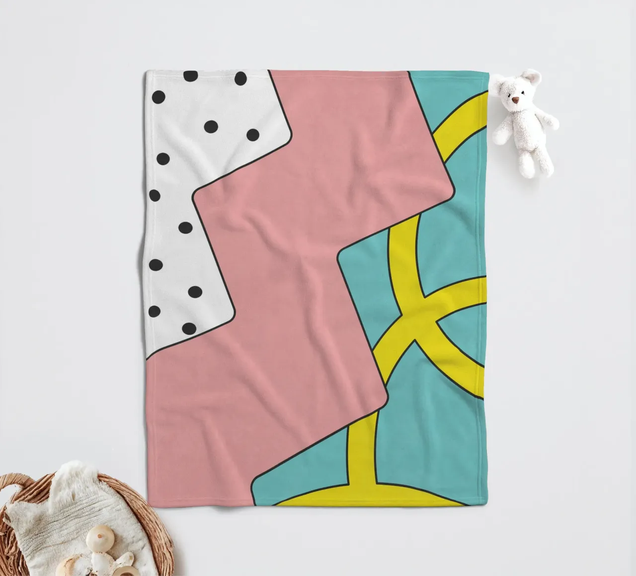 Waves 31 Fleecedecke von amini54