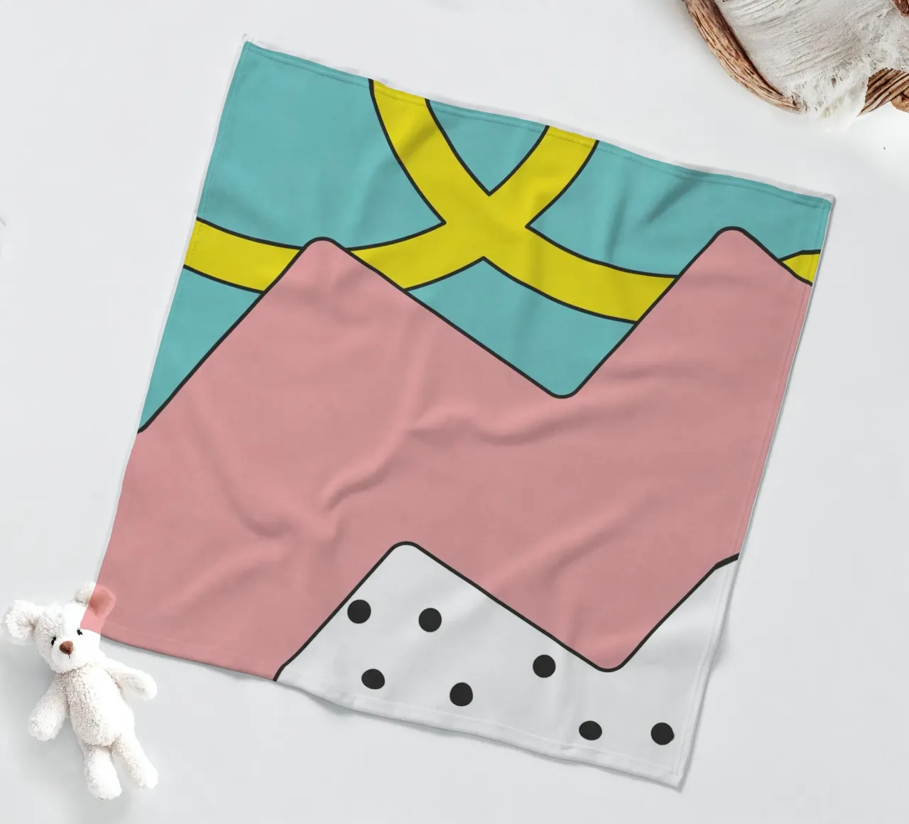 Waves 31 Fleecedecke von amini54