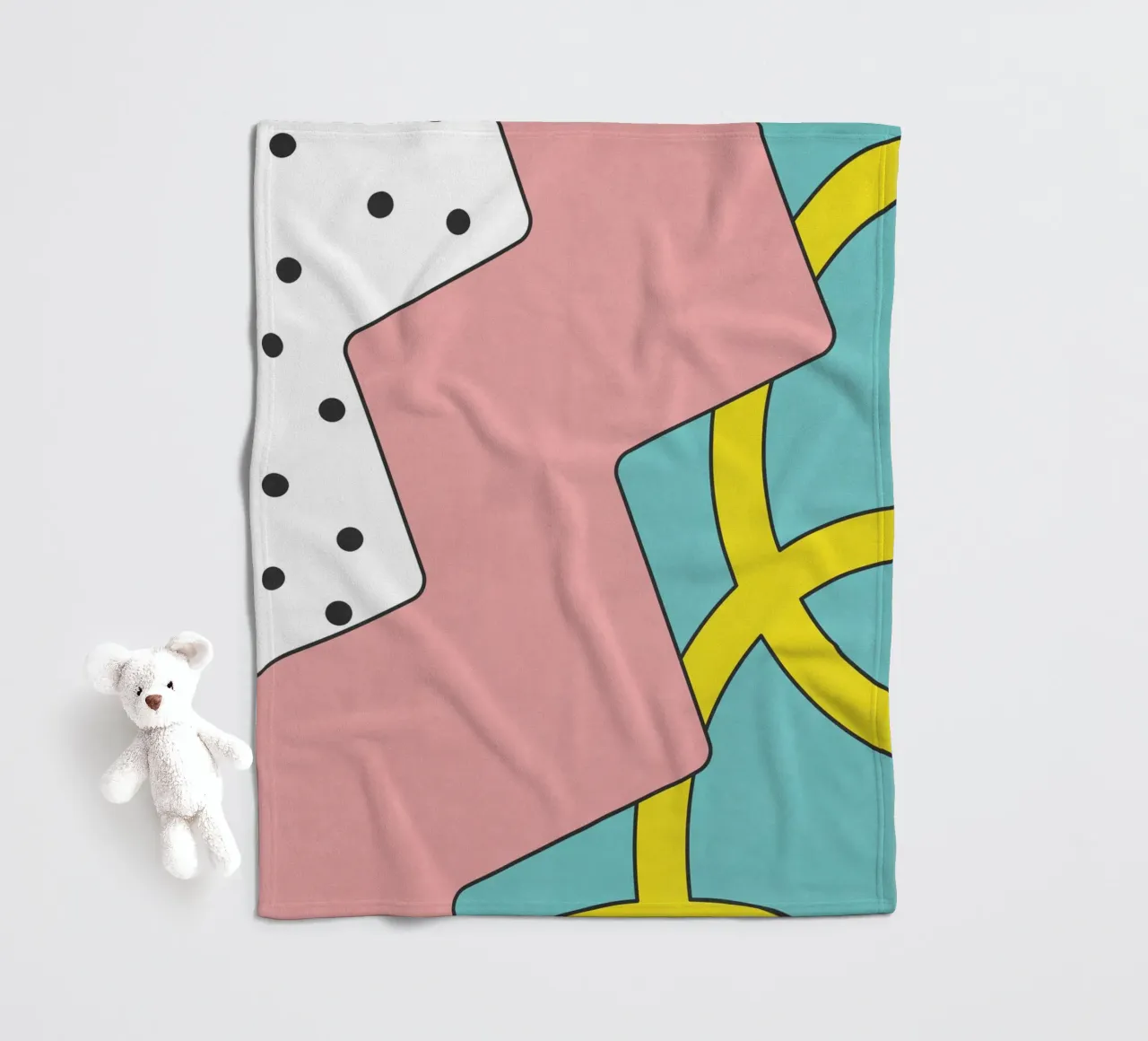 Waves 31 Fleecedecke von amini54