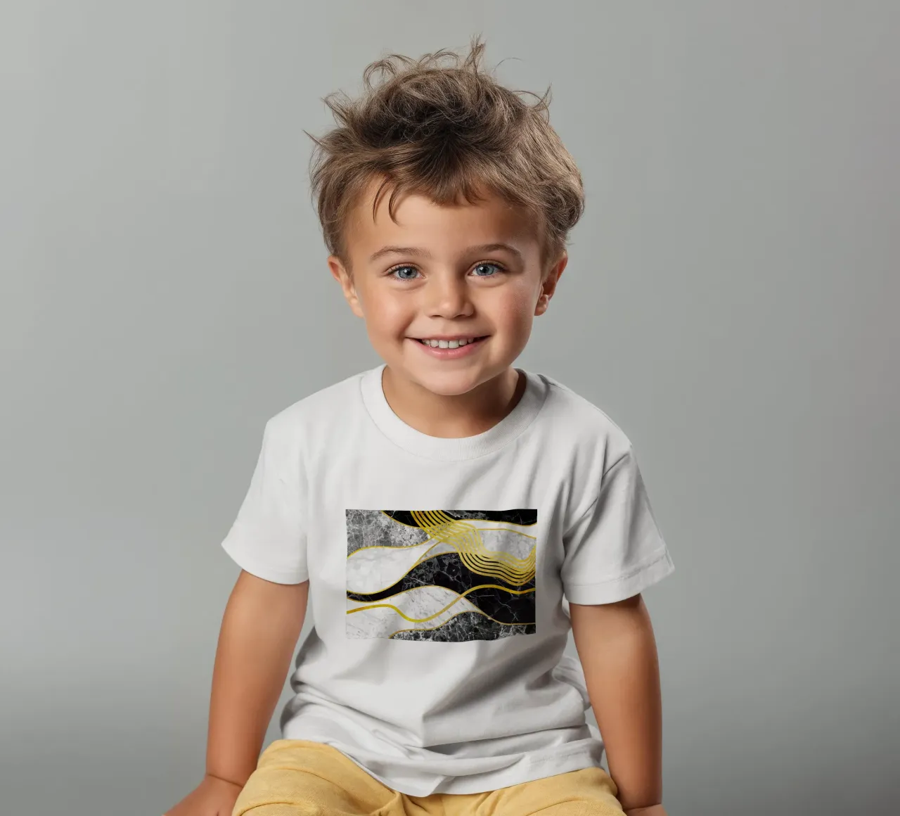 Onde 06 t-shirt bambini da amini54