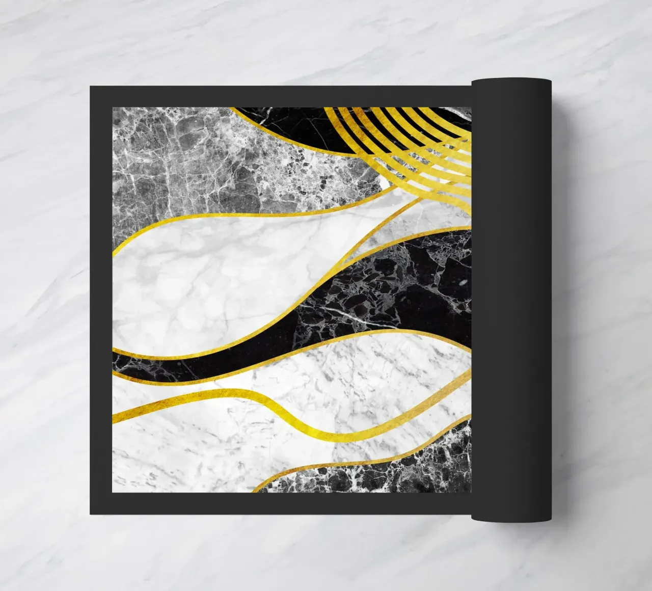 Waves 06 doormat by amini54