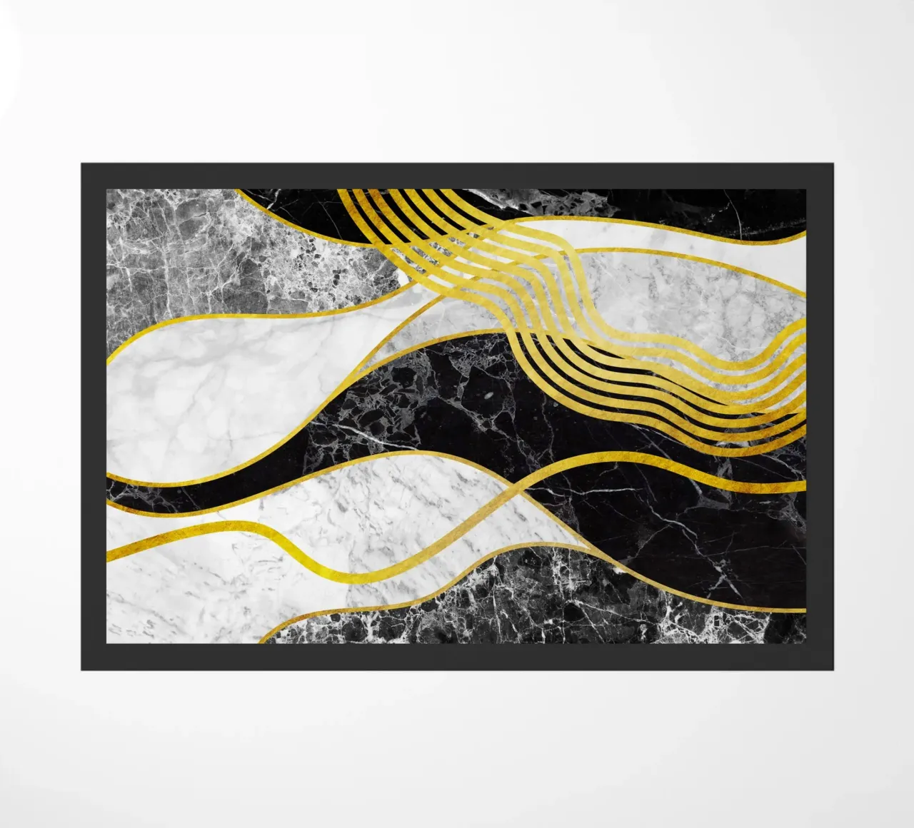 Waves 06 doormat by amini54