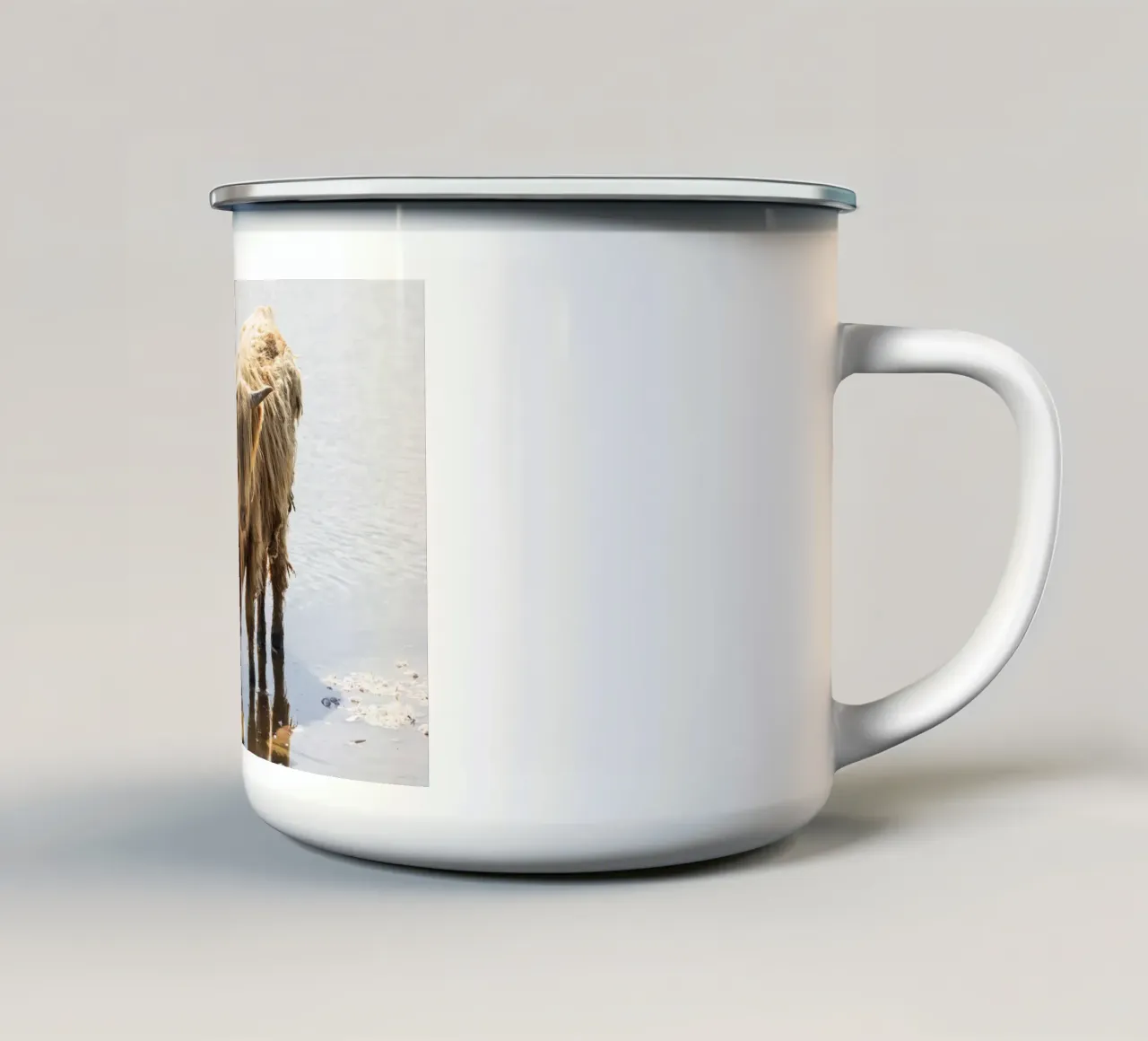 Highland Cattle tazza in smalto da Barbara Buderath Fotodesign