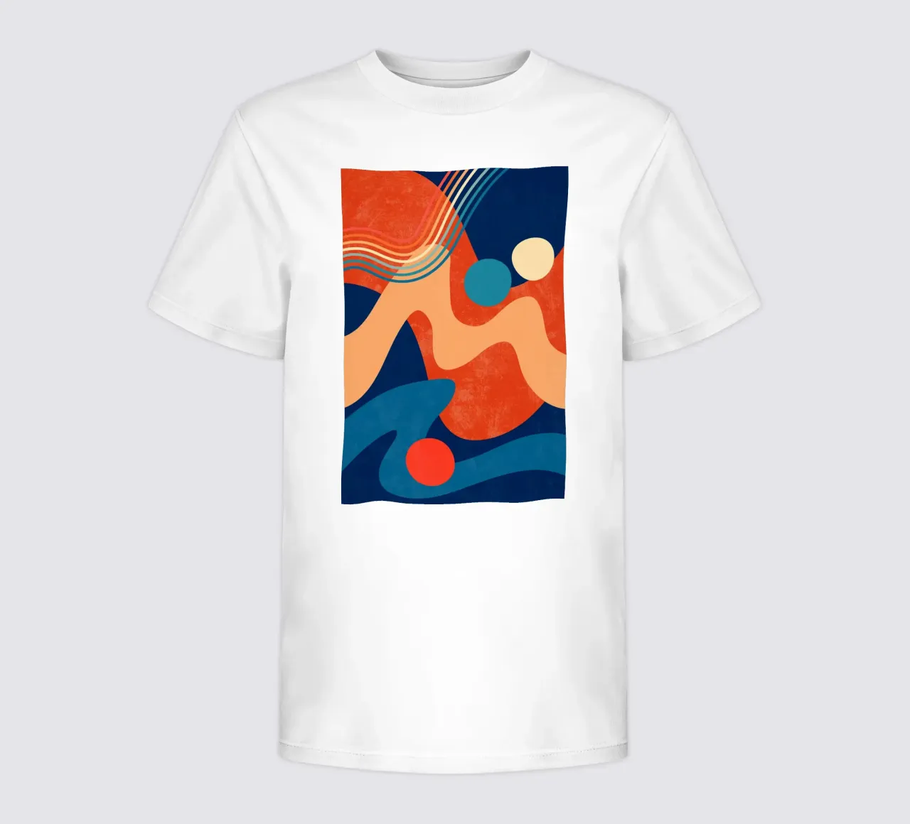 Wellen 04 Kinder T-Shirt von amini54
