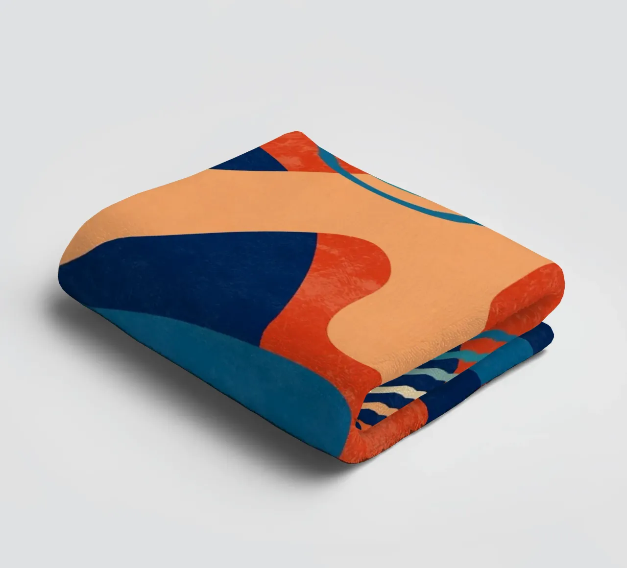 Waves 04 towel by amini54