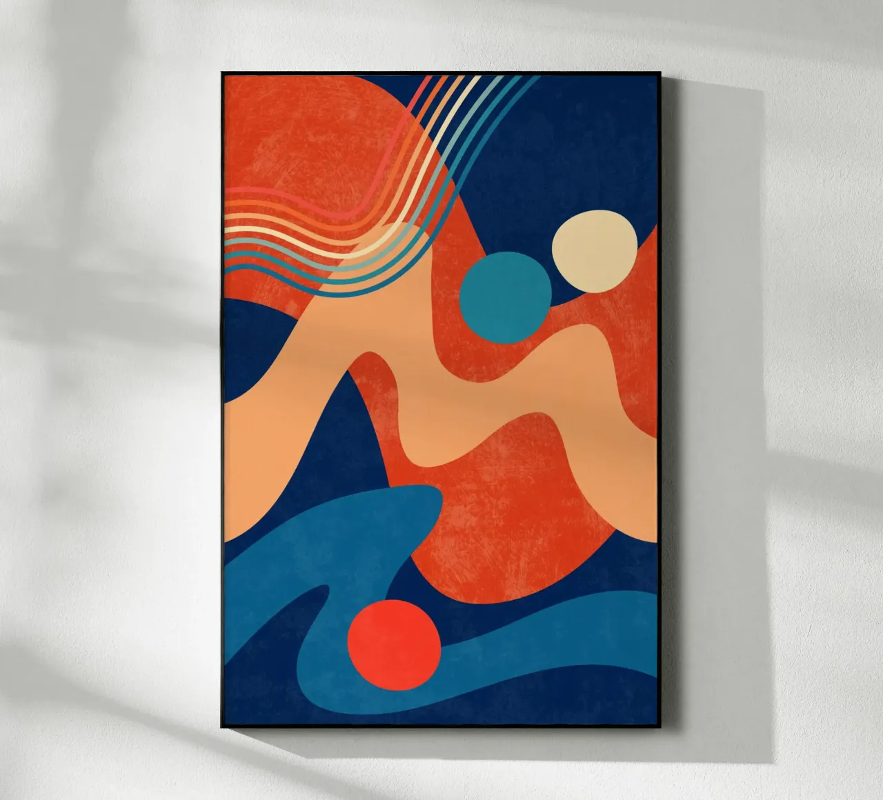 Waves 04 acrylic glass by amini54