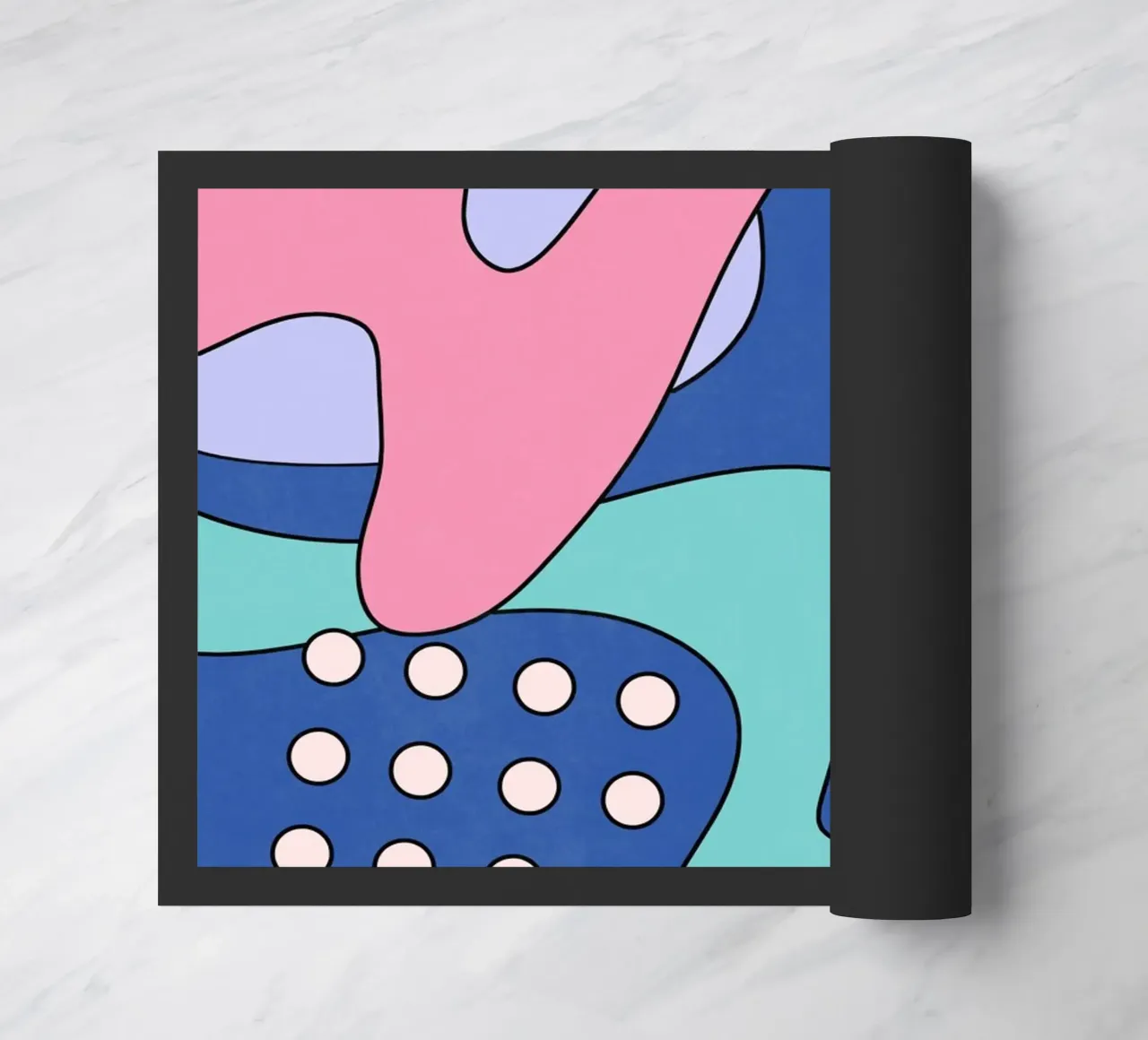 Waves 03 doormat by amini54