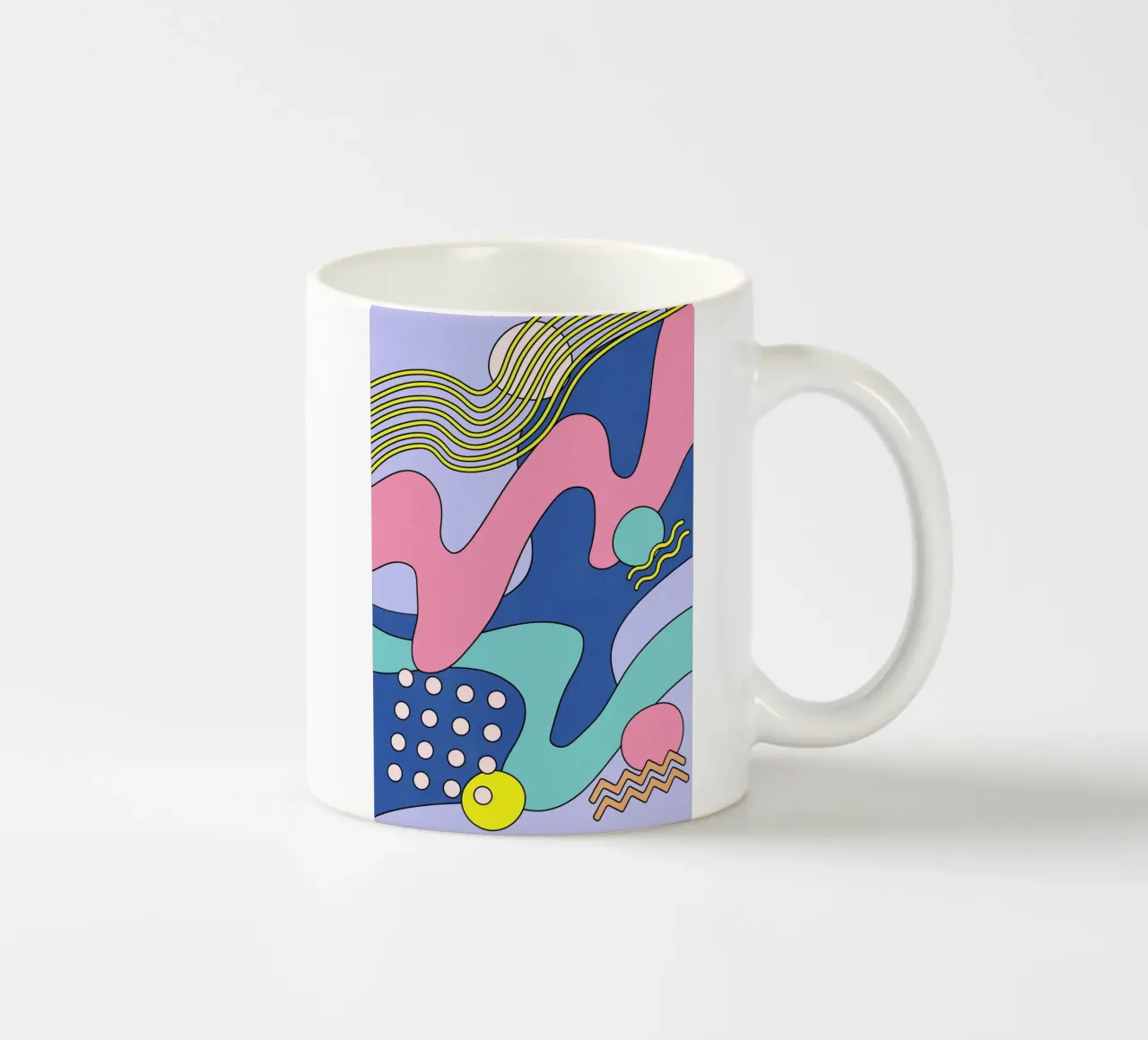 Onde 03 tazza in ceramica da amini54