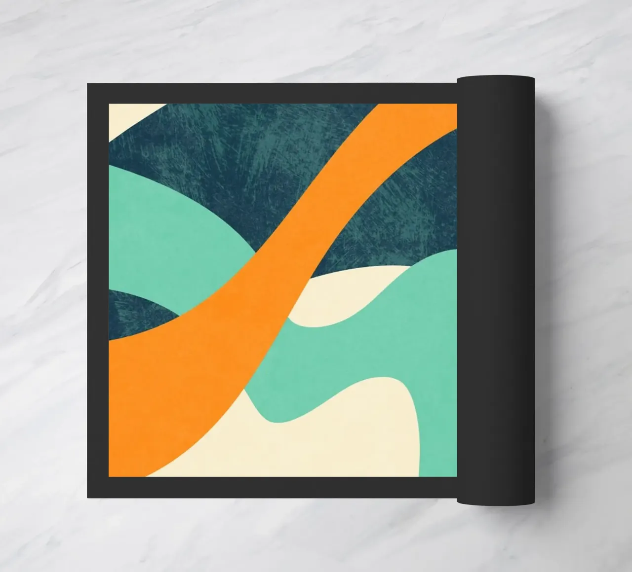 Waves 02 doormat by amini54