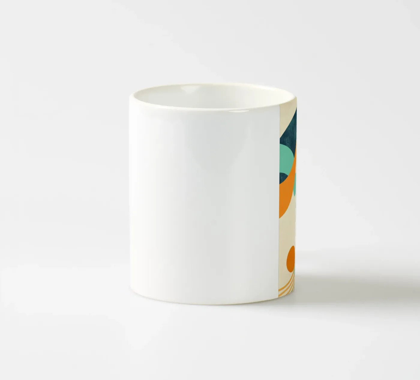 Waves 02 ceramic mug by amini54