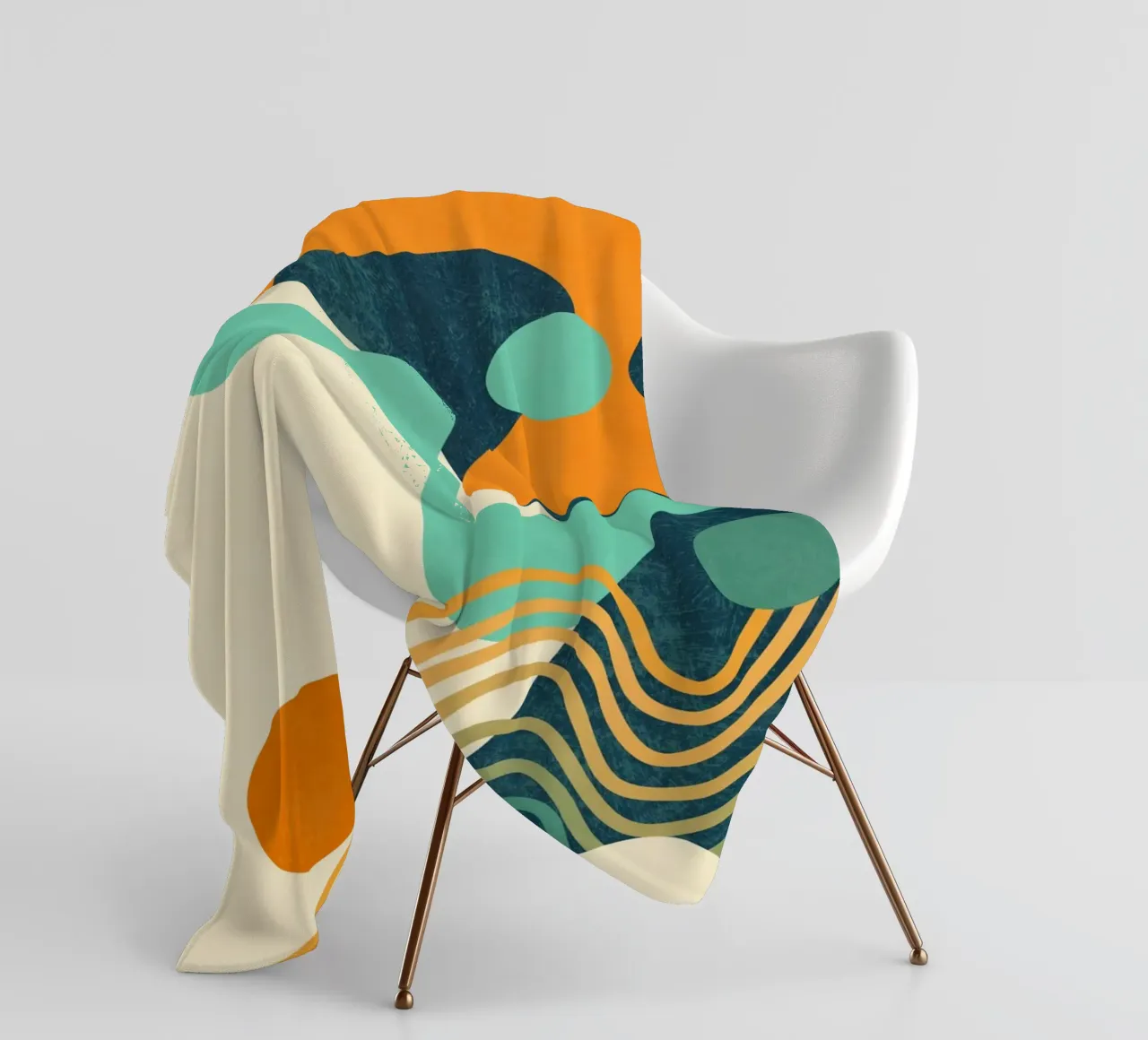 Golven 02 fleecedeken van amini54