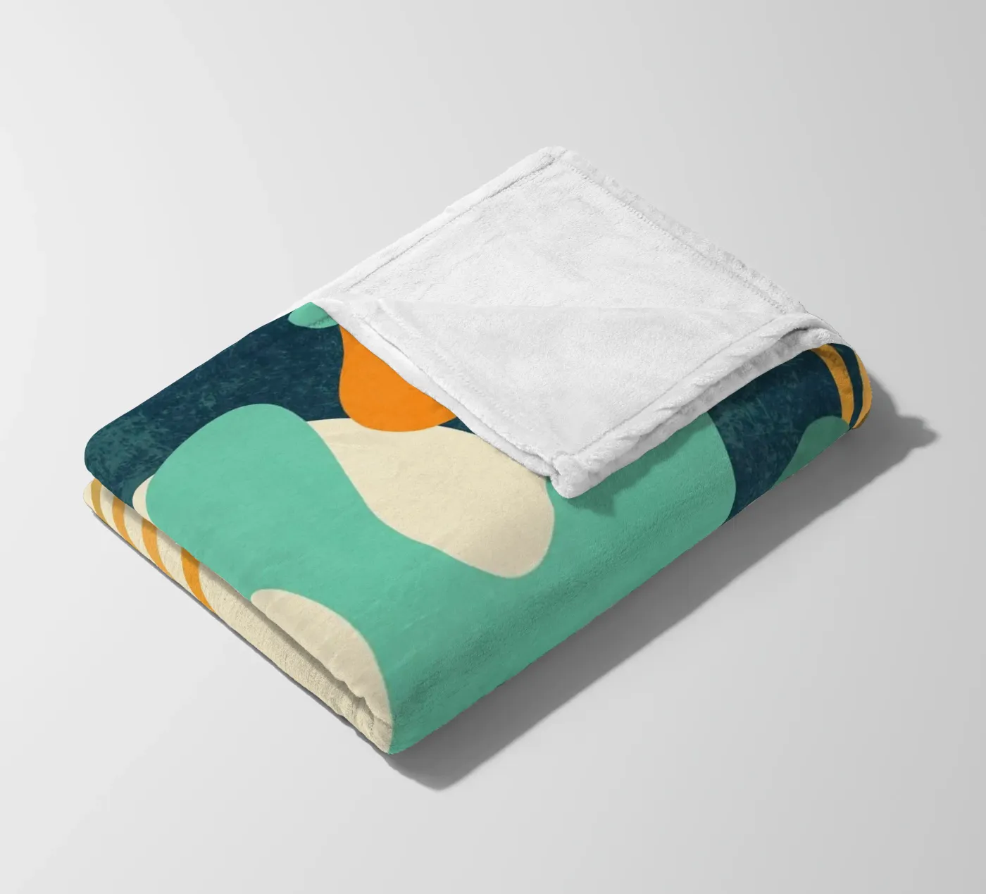 Wellen 02 Fleecedecke von amini54