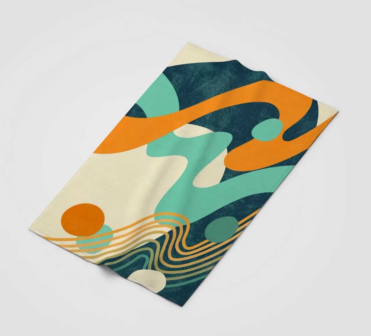 Golven 02 fleecedeken van amini54