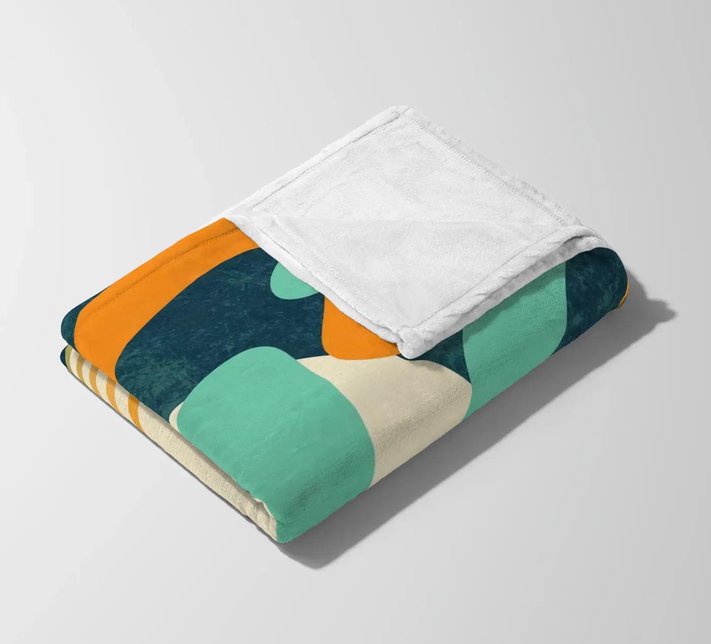 Wellen 02 Fleecedecke von amini54