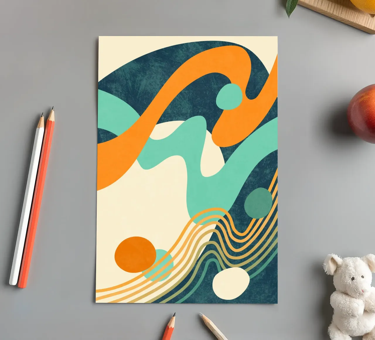 Waves 02 sticker sheet by amini54