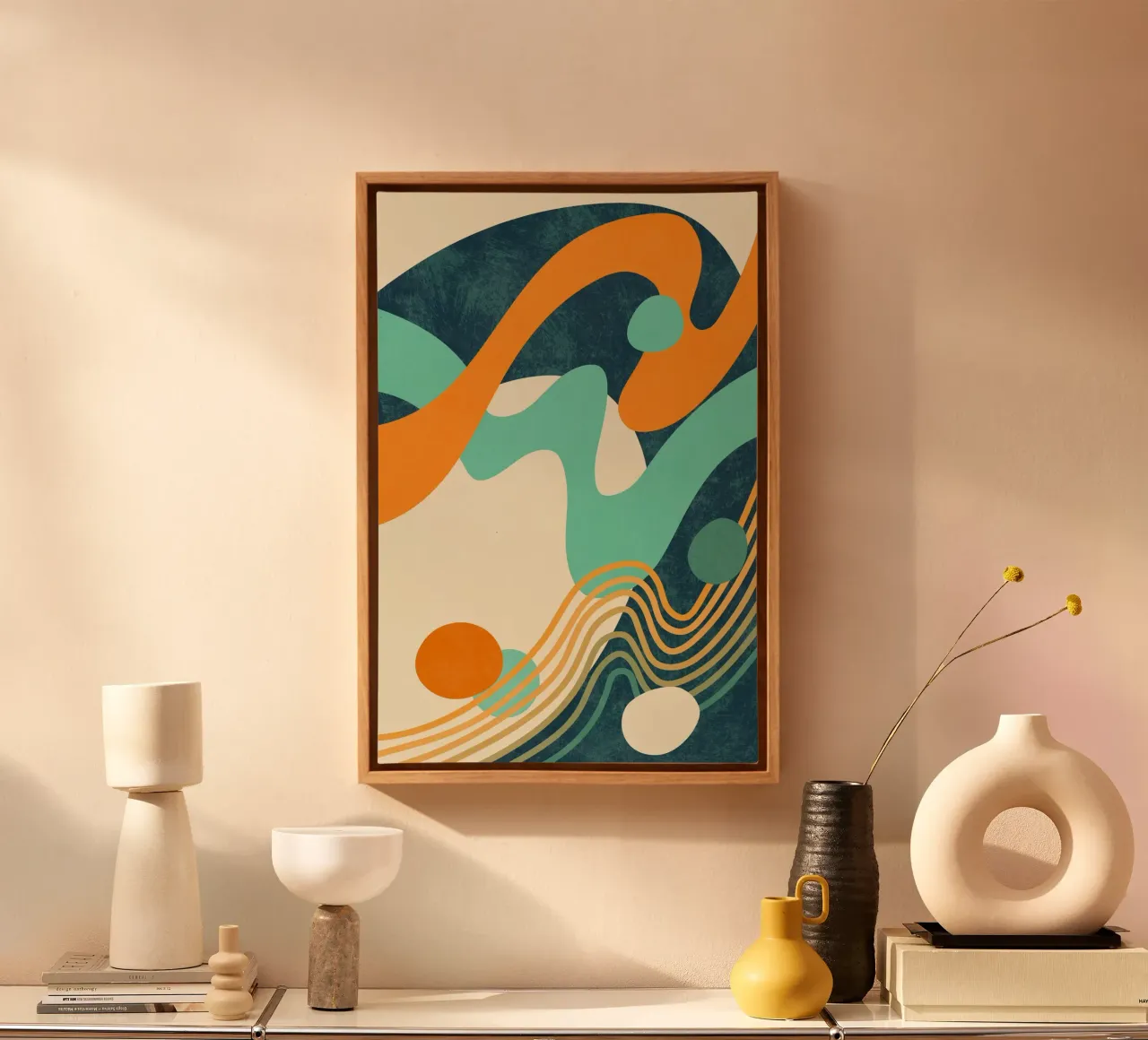 Waves 02 canvas by amini54