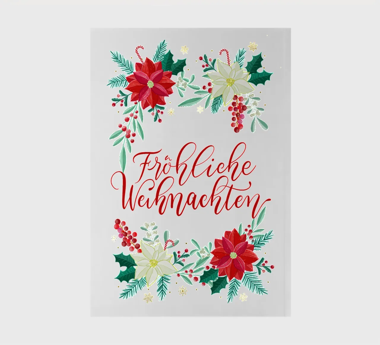 Joyeux Noël, étoiles d'hiver, branches de sapin, calligraphie carnet de notes de CalliLetters