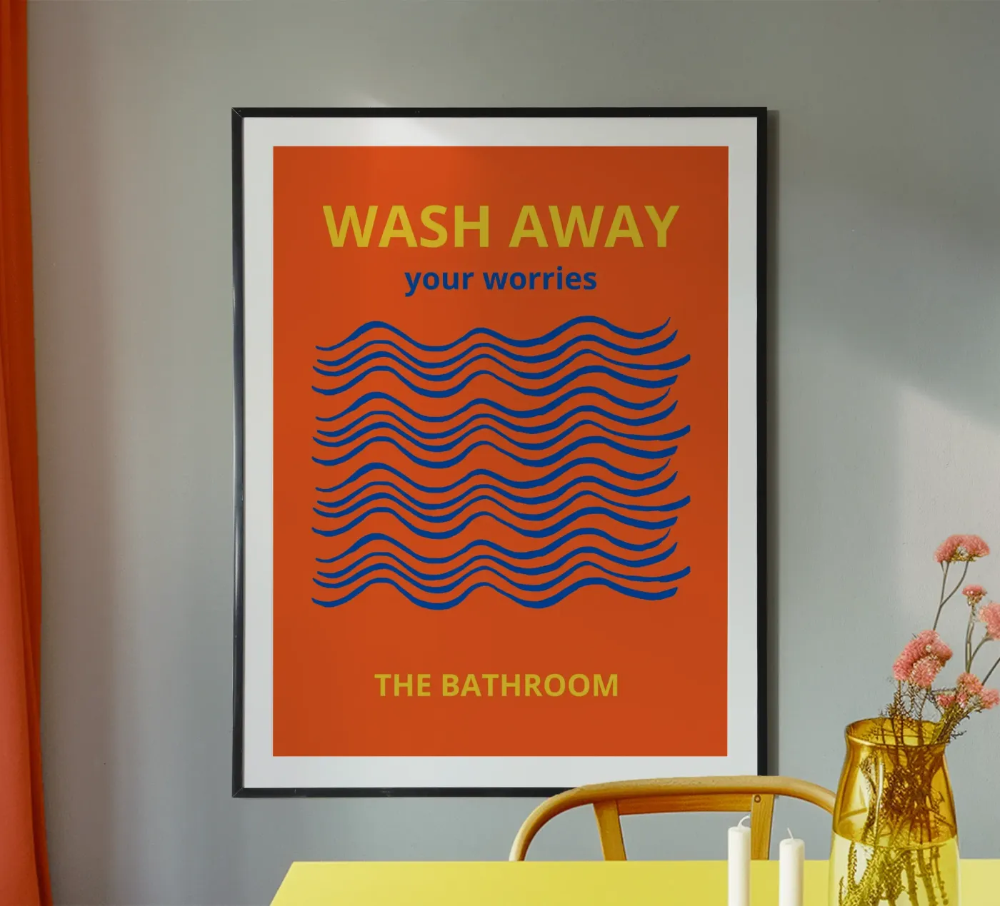 Wash Away poster da ramosashop