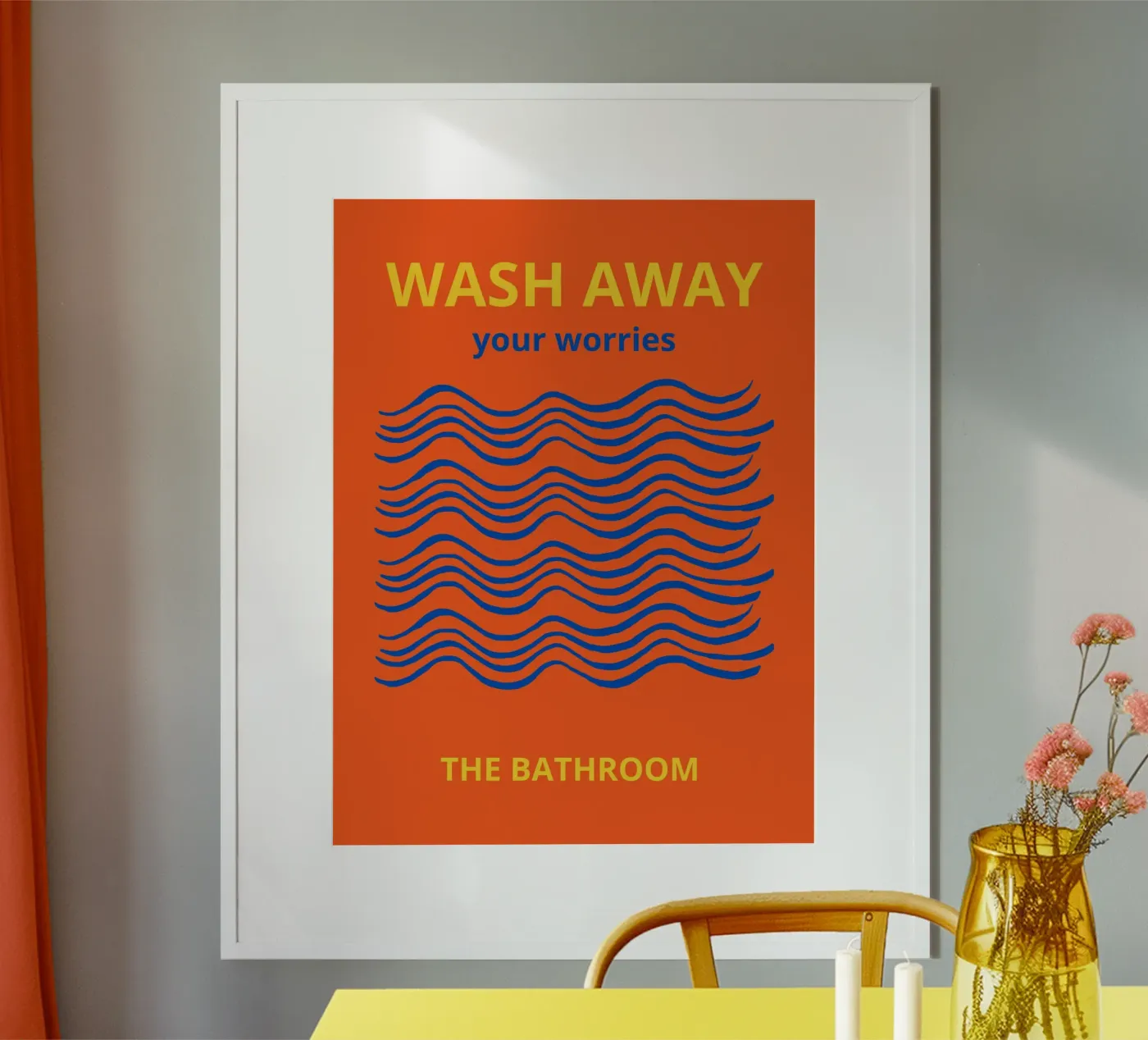 Wash Away poster da ramosashop