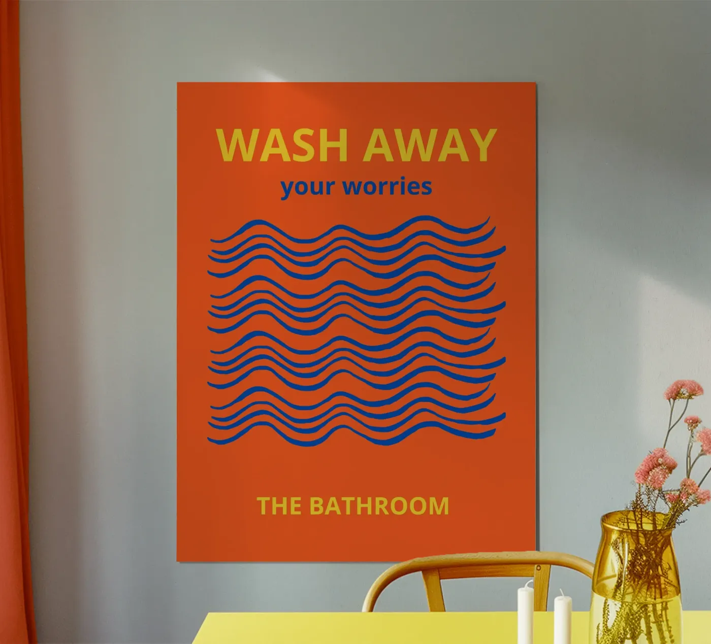Wash Away poster da ramosashop