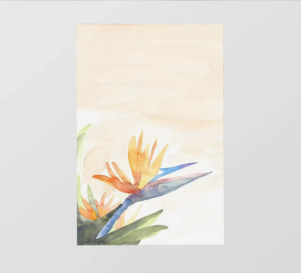 Birds of Paradise telo in pvc da Kristen Polsinelli