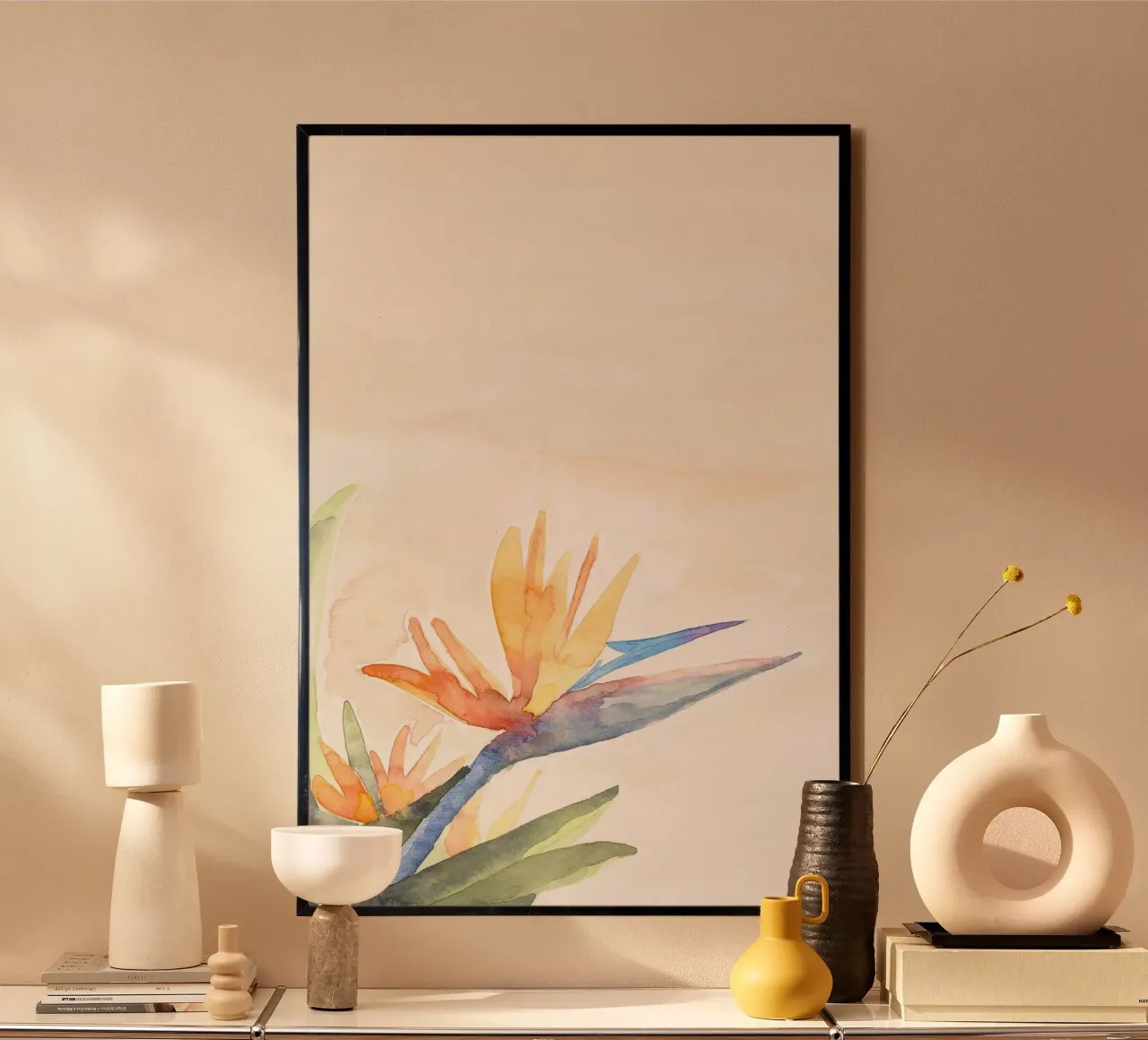 Birds of Paradise carta hahnemühle da Kristen Polsinelli
