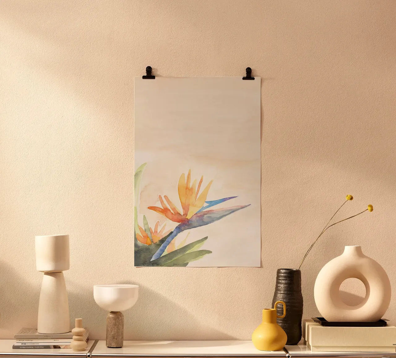 Birds of Paradise carta hahnemühle da Kristen Polsinelli