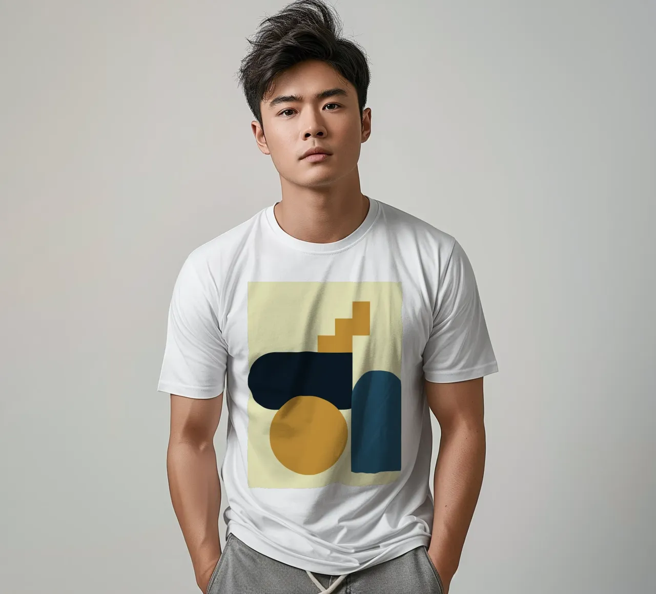 Geometrico del Medioevo 02 t-shirt da KHouse Studio