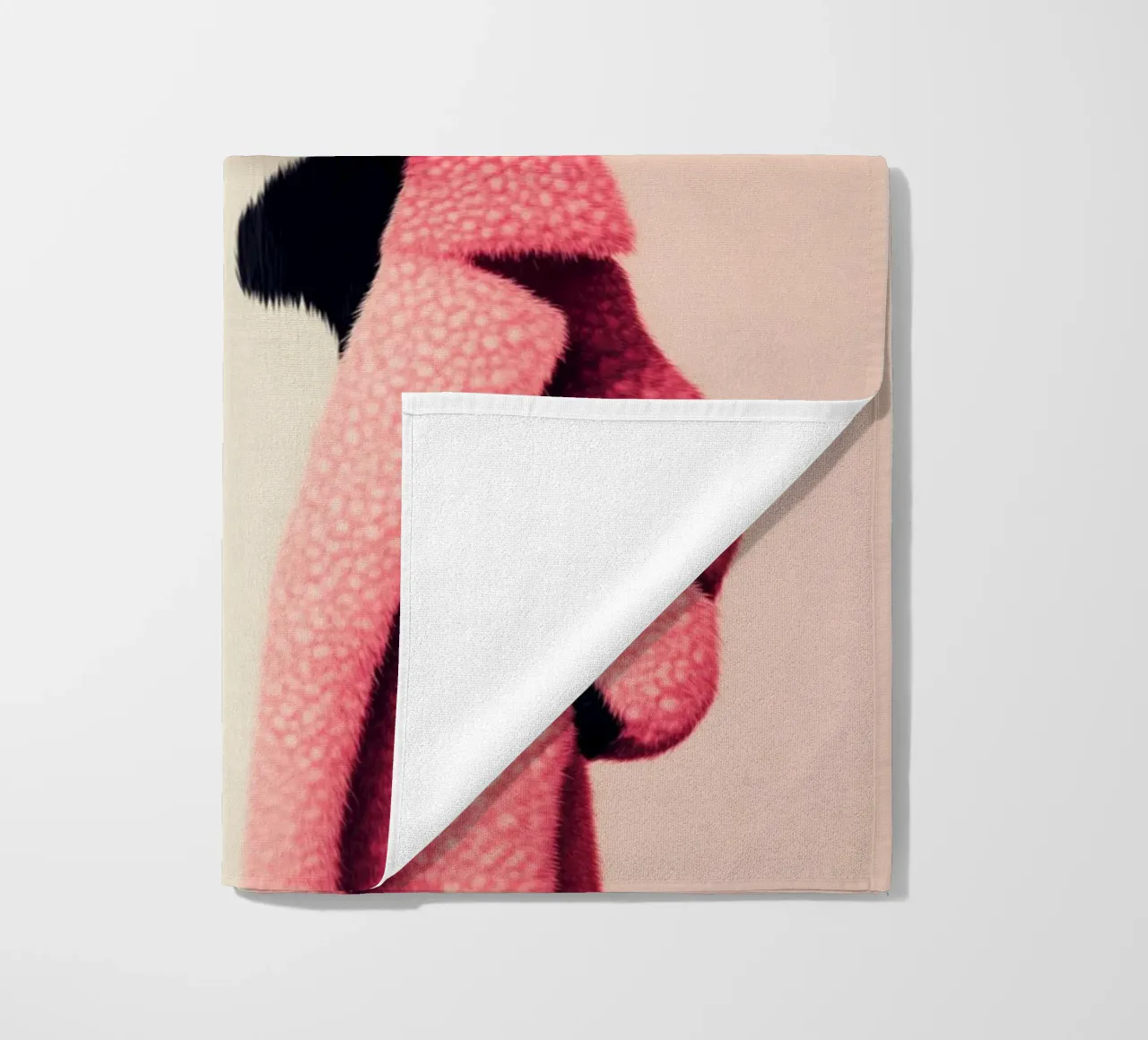 Pink Cattle Boss Pop Art telo mare da Autofocus