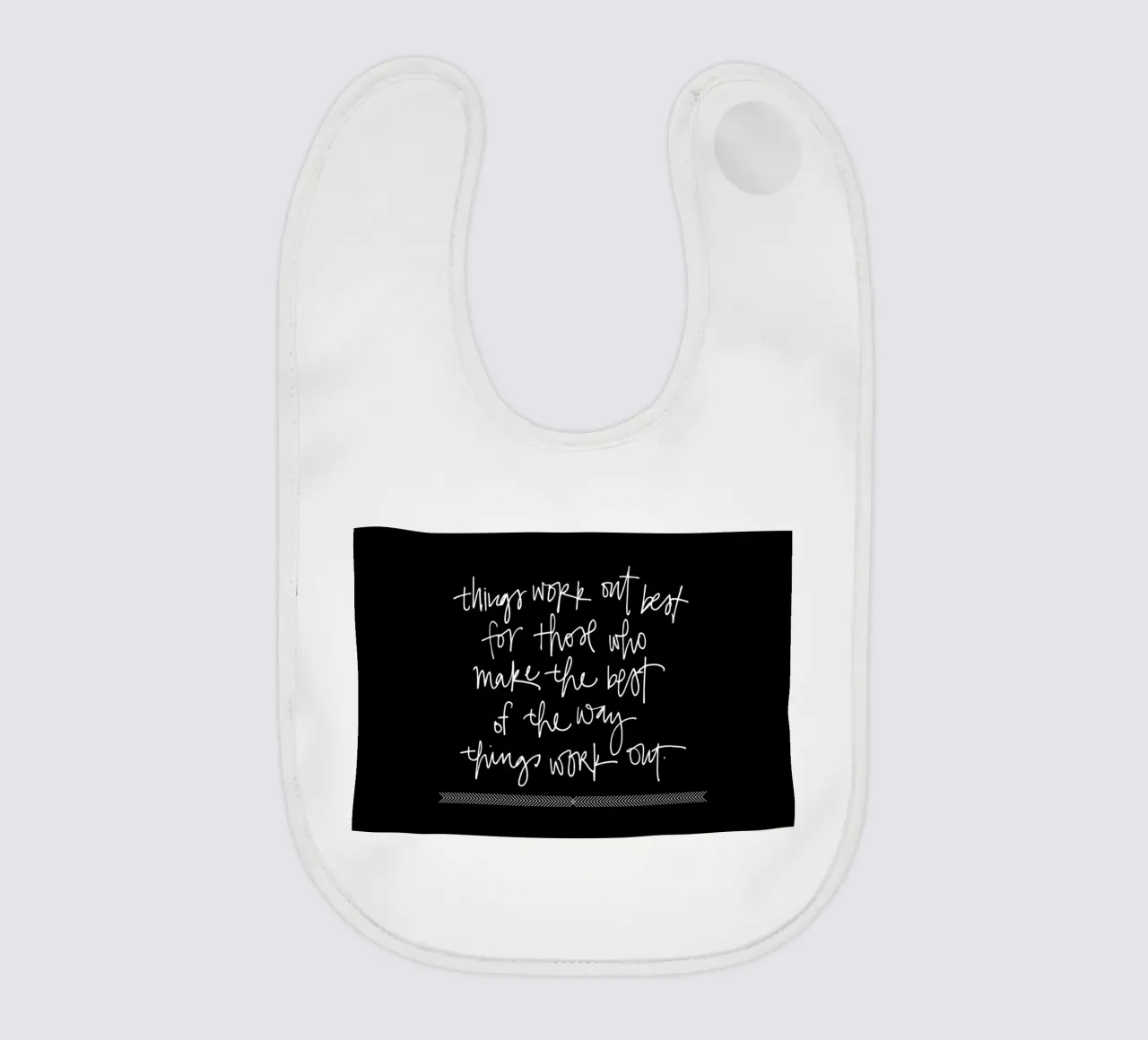Things Work Out bavaglino da Kristen Polsinelli