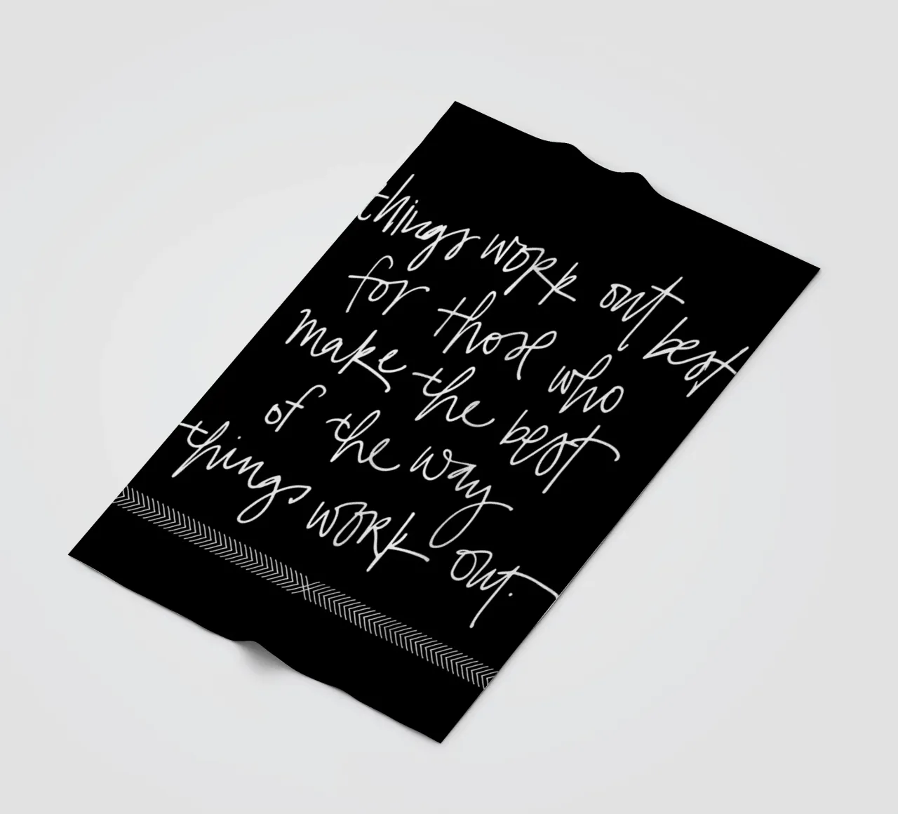 Things Work Out fleecedeken van Kristen Polsinelli