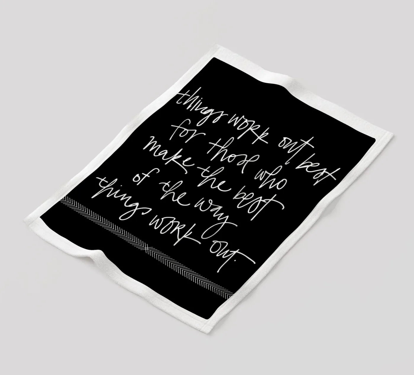 Things Work Out fleecedeken van Kristen Polsinelli