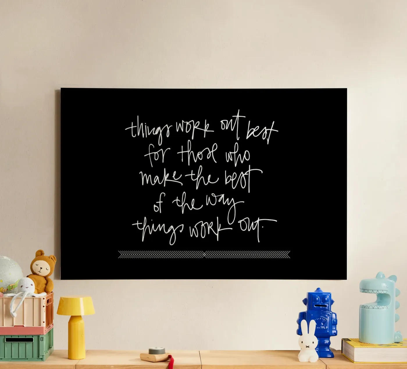 Things Work Out tela da Kristen Polsinelli