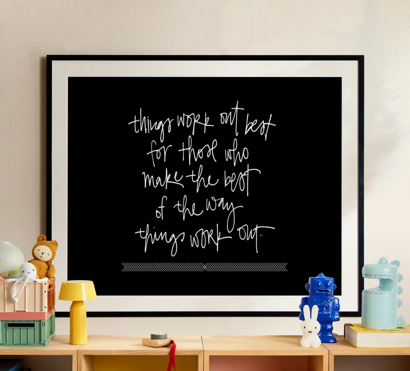 Things Work Out poster da Kristen Polsinelli