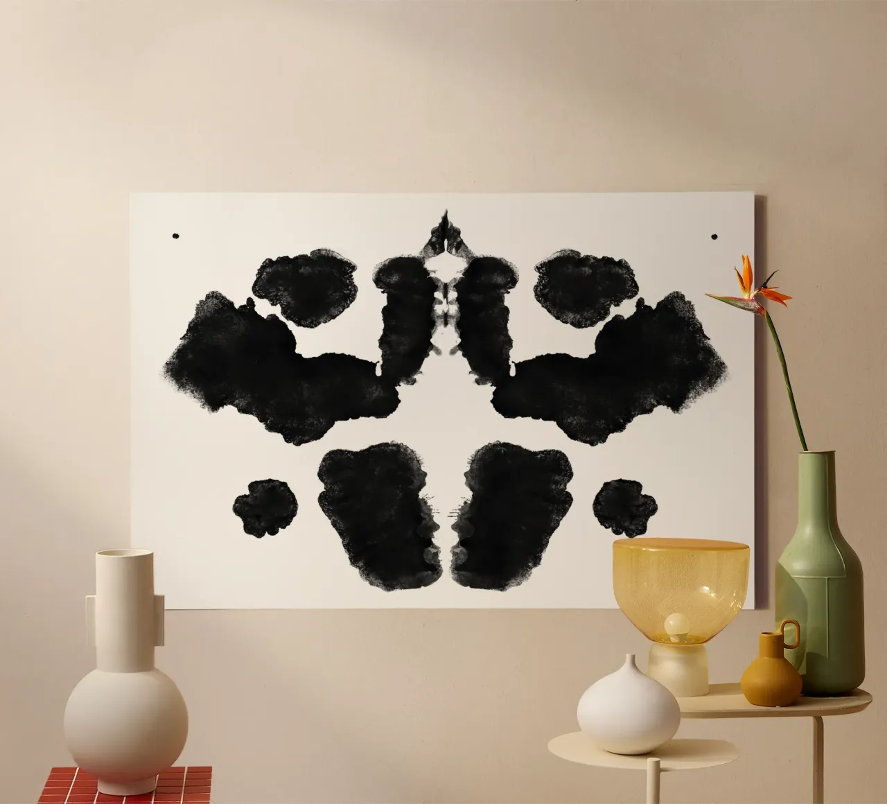 Inkblot 04 canvas by amini54
