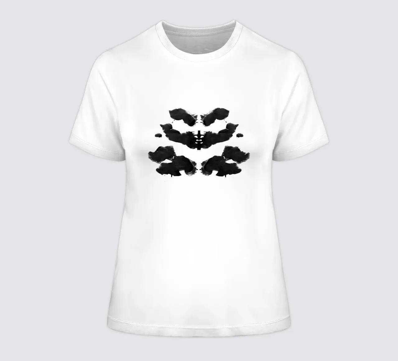 Tache d'encre 05 t-shirt ajusté pour femmes de amini54