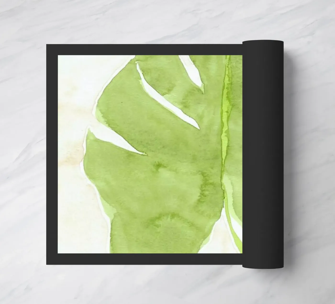 Palm VI doormat by Kristen Polsinelli