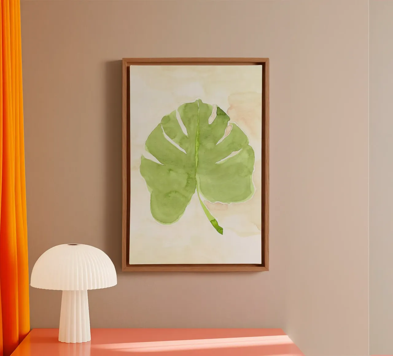 Palm VI Leinwand von Kristen Polsinelli